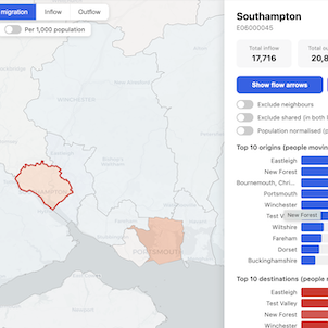 Internal Migration Viewer